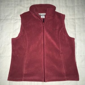 Women’s large garnet vest